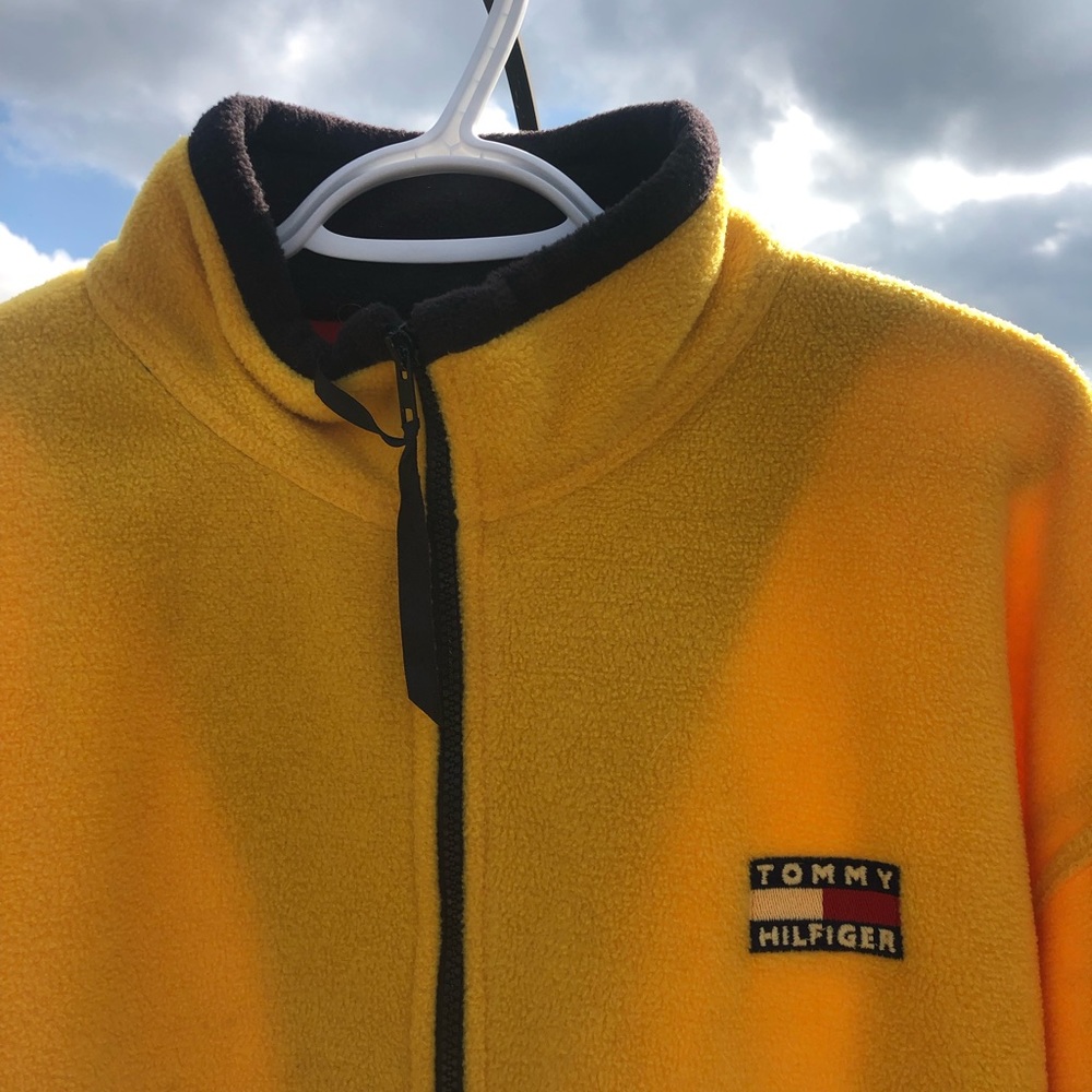 Fake Tommy Fleece Oversized